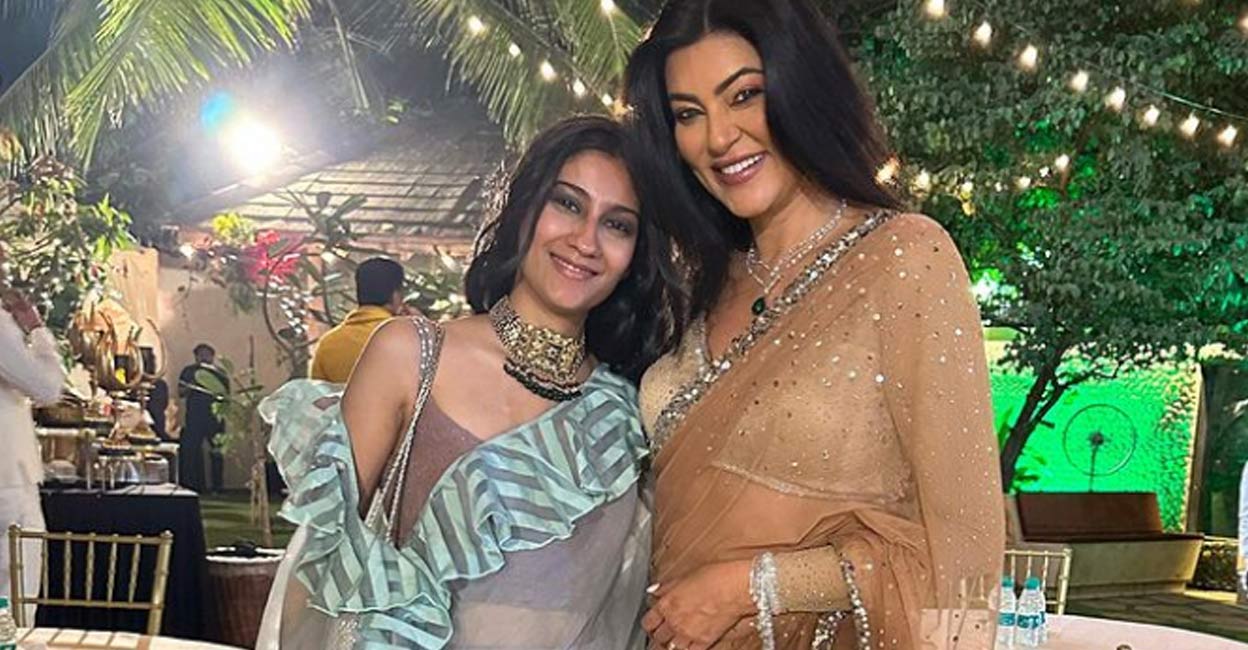 Sushmita and her daughter Renee attended an event hosted by Shilpa Shetty. Photo | Instagram