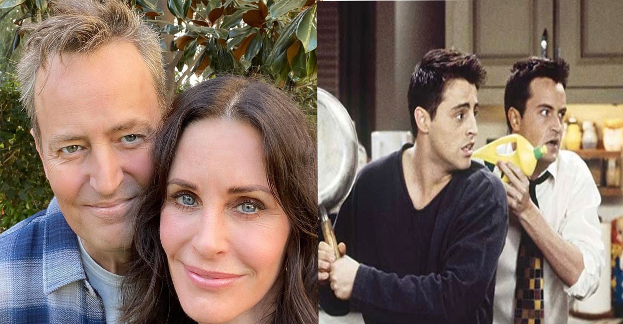 Courteney Cox, Matthew Perry, Matt LeBlanc. Photo: Instagram