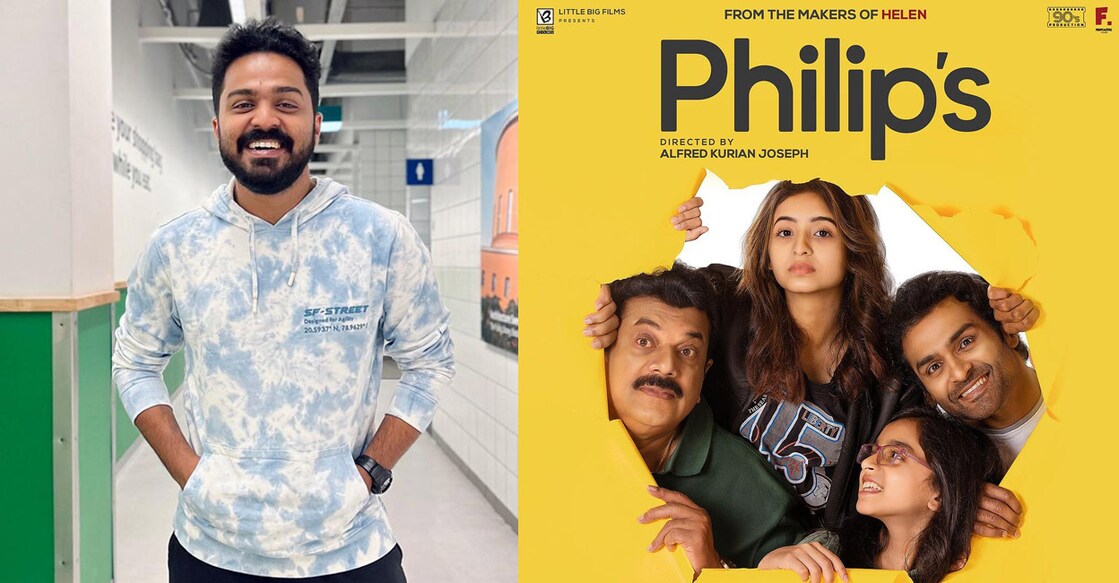 Mathukutty Xavier has co-written 'Philips' which is set to be released in theatres on November 24. Photo: Instagram/ mathukuttyxavier
