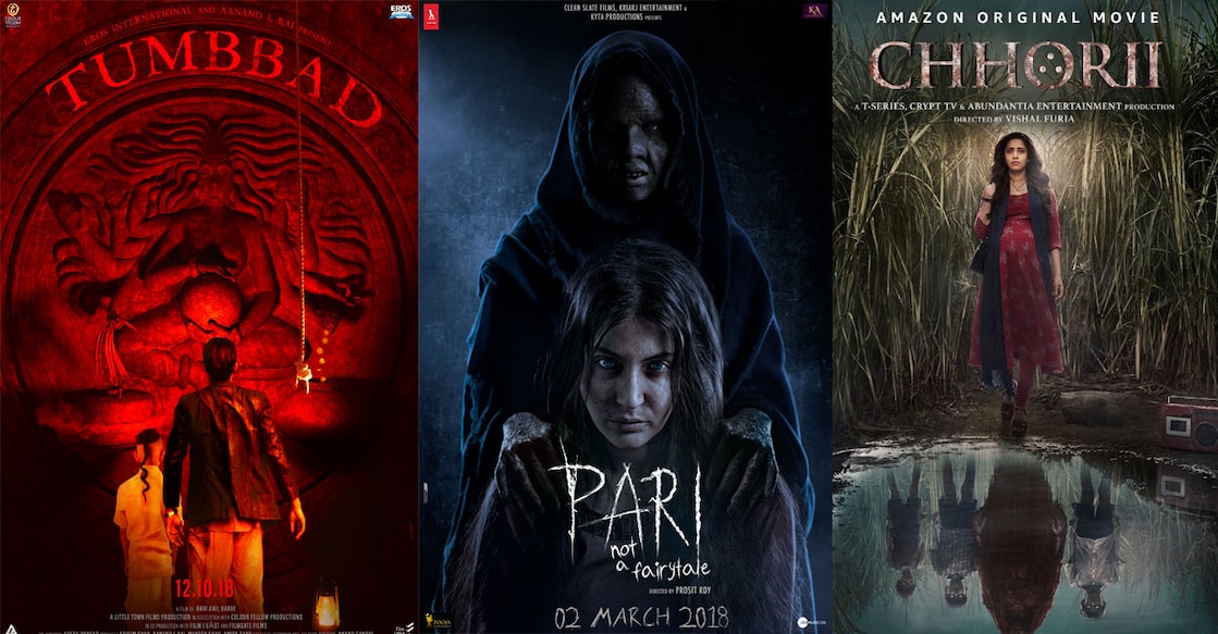 Posters of Hindi horror movies. Photo: IMDb