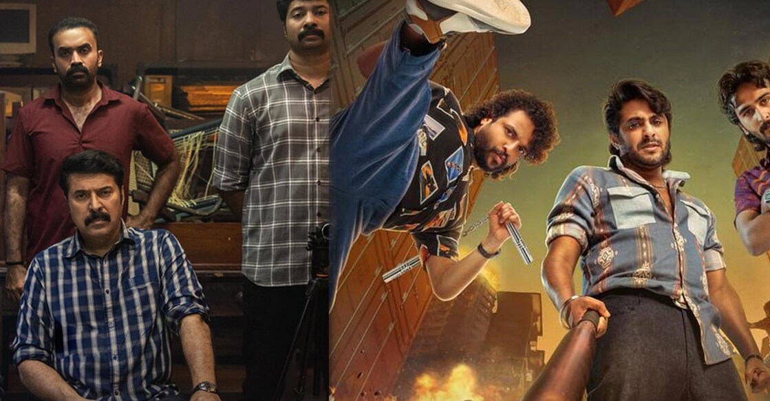 'Kannur Squad' hardly had female characters, while 'RDX' rode high on the machismo of its lead men. Movie posters | Imdb