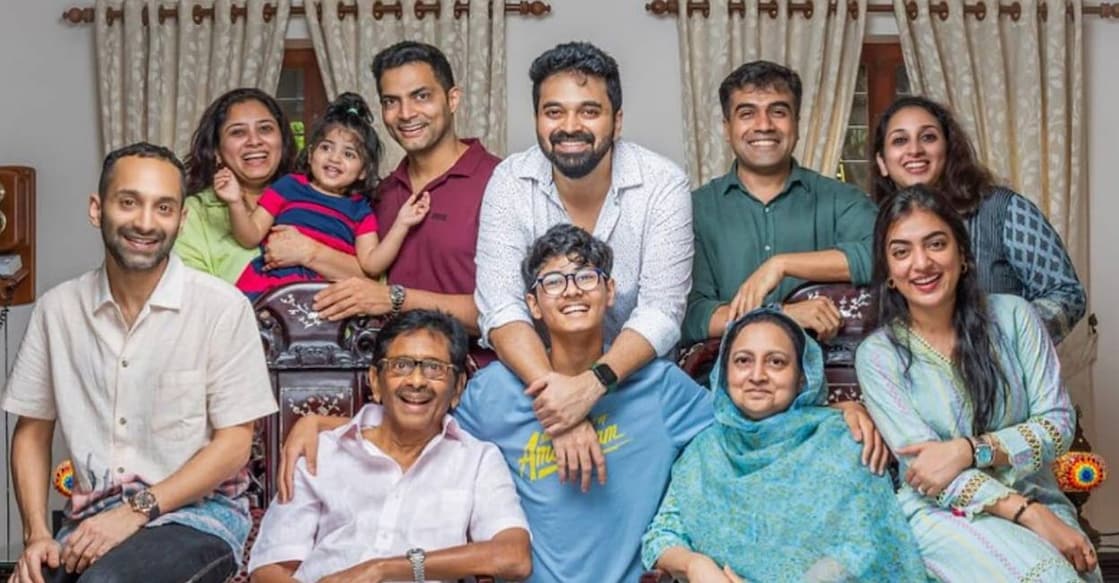 Many people shared their thoughts about the family picture. Photo | Instagram (nazriyafahadh)