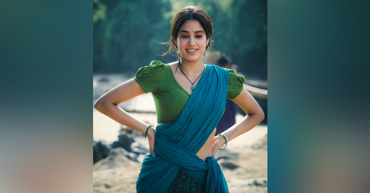 Janhvi Kapoor sizzles as a village girl in NTR's Devara
