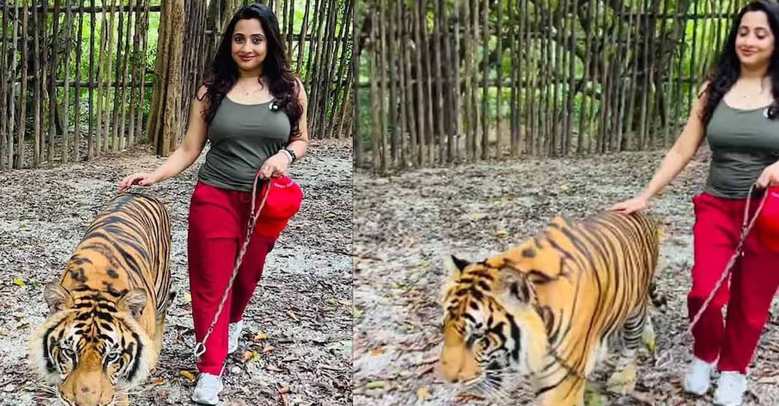 tiger-pattaya Many people were surprised with the actor's confidence. Photo | Instagram