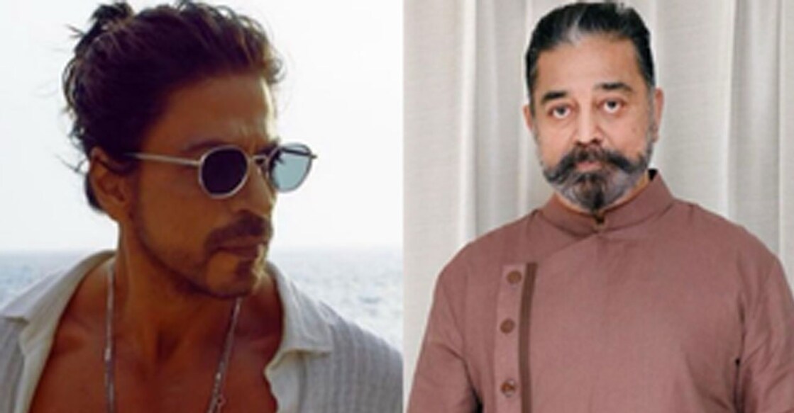 SRK, Kamal Haasan. Photo: IANS