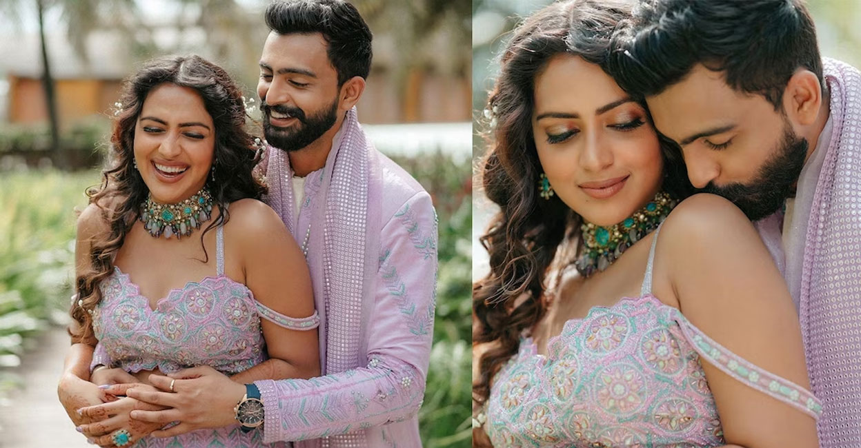 Amala Paul and Jagat Desai. Photo: Instagram/Amala Paul