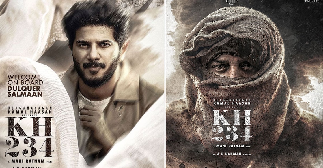 Posters of KH 234. Photo: Instagram/Dulquer Salmaan