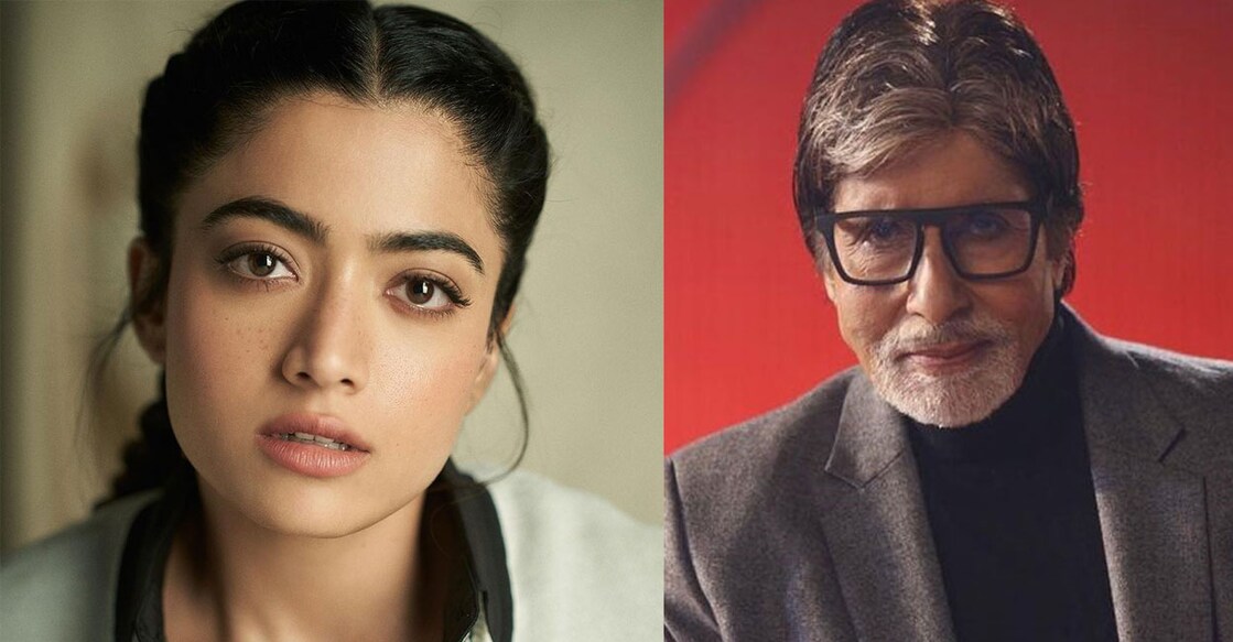 Rashmika, Amitabh Bachchan. Photo: Instagram