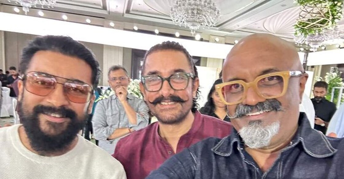 Suriya, Aamir Khan. Photo: X/@AamirsDevotee