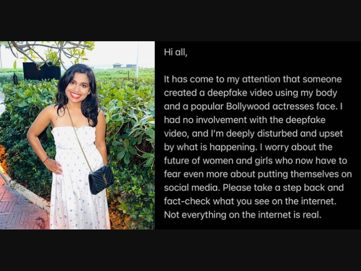 Social media influencer in Rashmika Mandannas deepfake video responds to  controversy | Entertainment News | Onmanorama