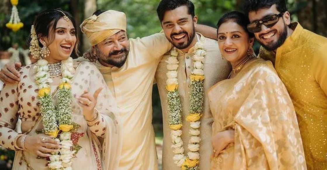 Malavika's engagement took place in Madikeri, Coorg district, Karnataka, on Thursday.. Photo | Instagram