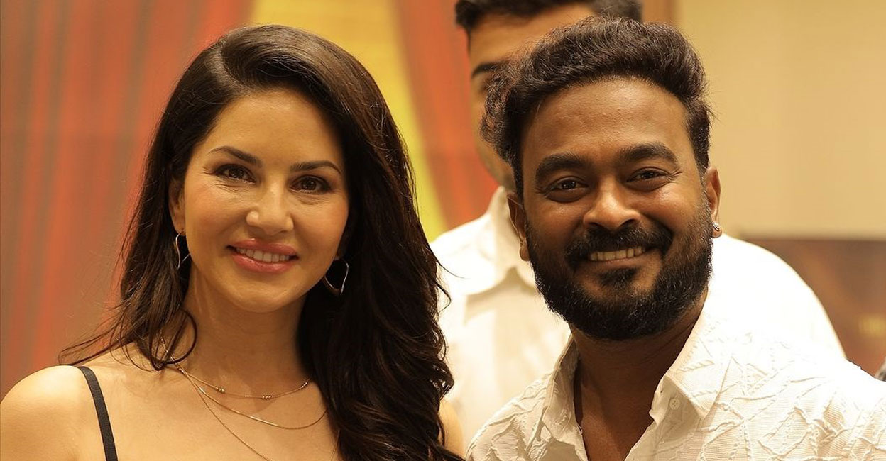 Sunny Leone, Appani Sarath. Photo: Instagram/Appani Sarath