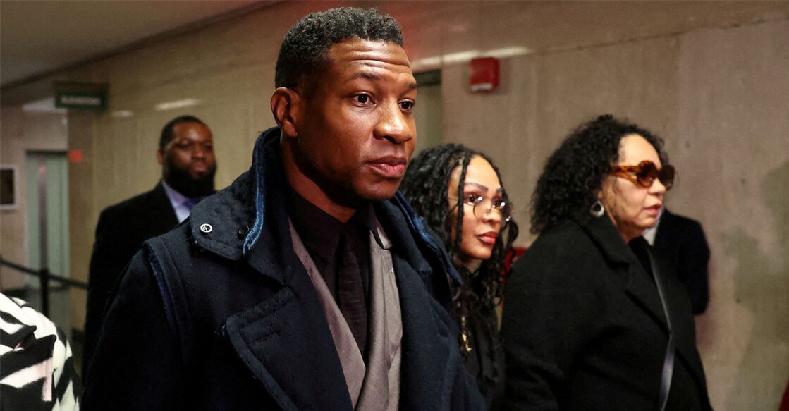 Actor Jonathan Majors. Photo: Reuters/Shannon Stapleton