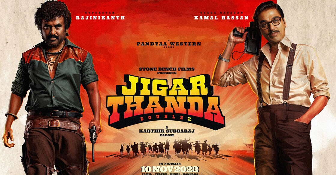 Jigarthanda Double X poster. Photo: IMDb