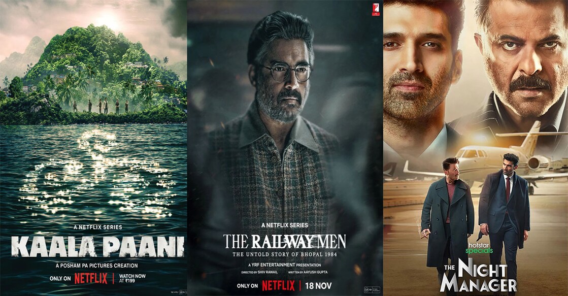 Posters of web series'. Photo: IMDb