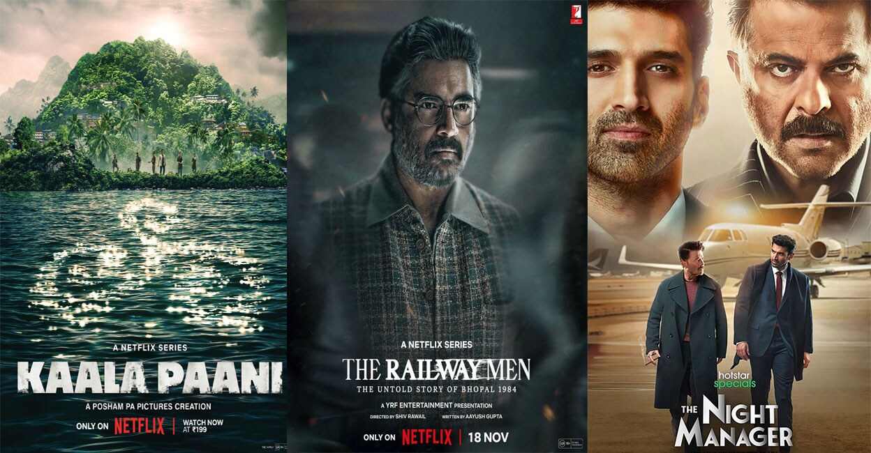 Posters of web series'. Photo: IMDb