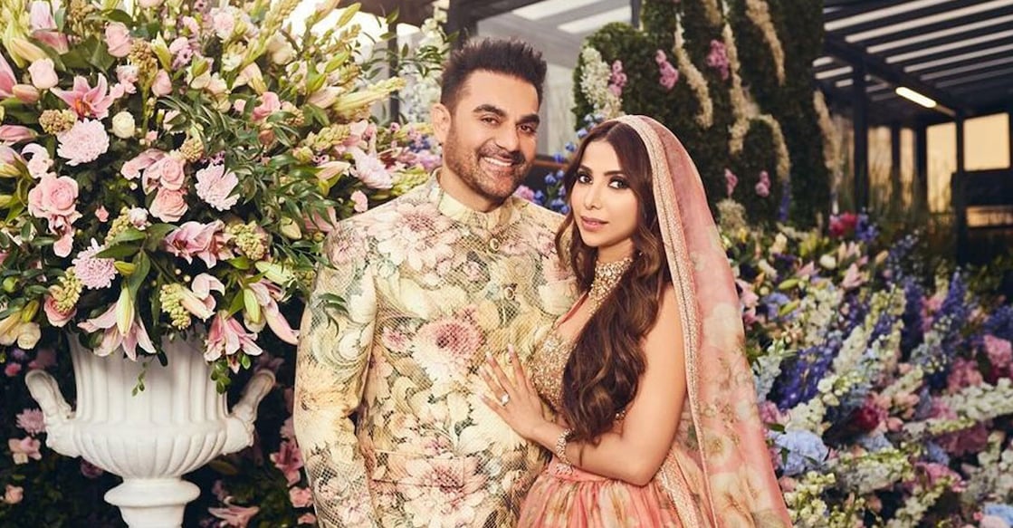 Arbaaz and Sshura. Photo: Instagram/Arbaaz Khan