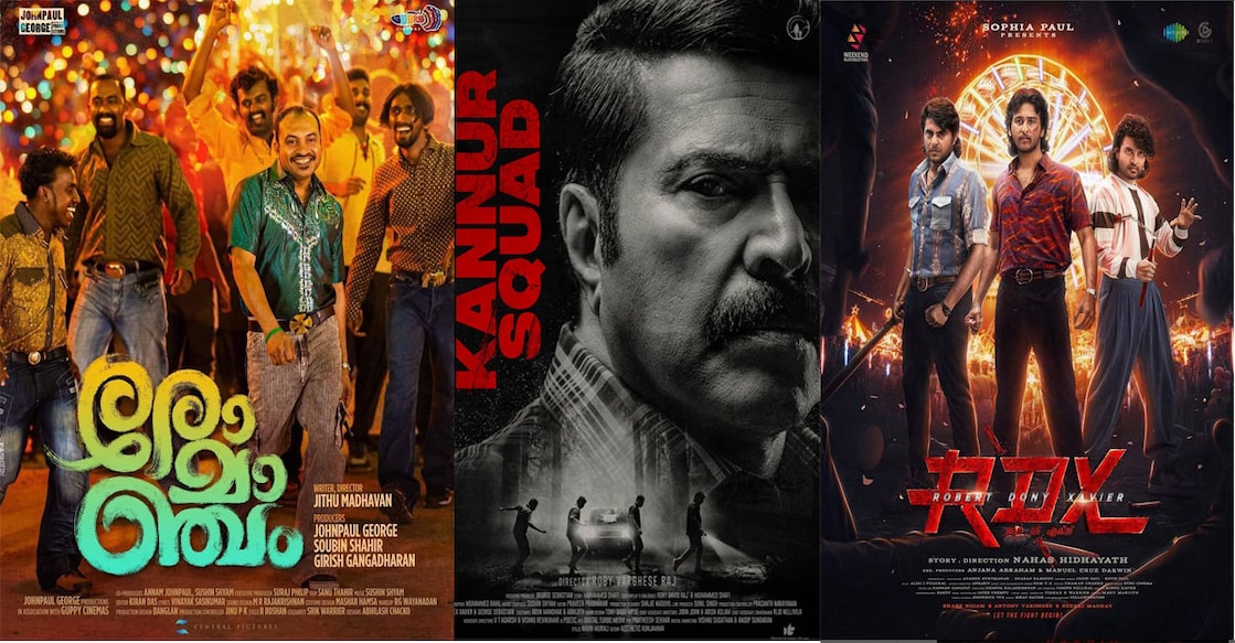 Posters of Malayalam releases this year. Photo: IMDb