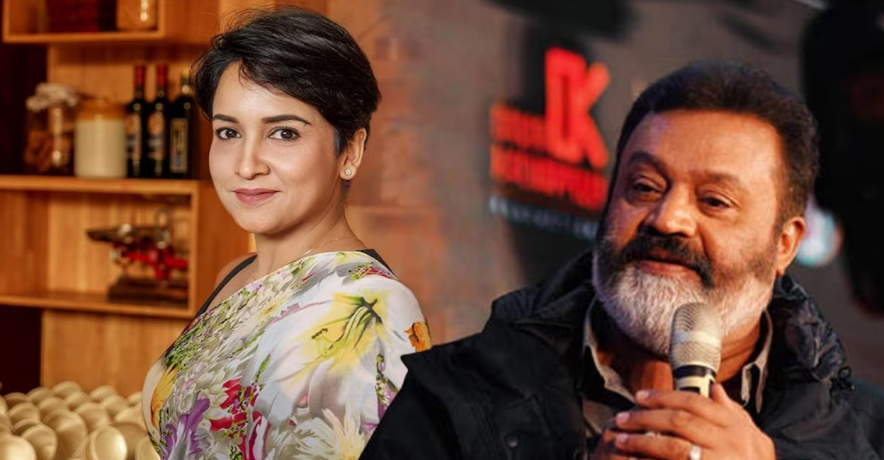 Suresh Gopi said those criticising Lena are 'crazy'. Photo | Facebook