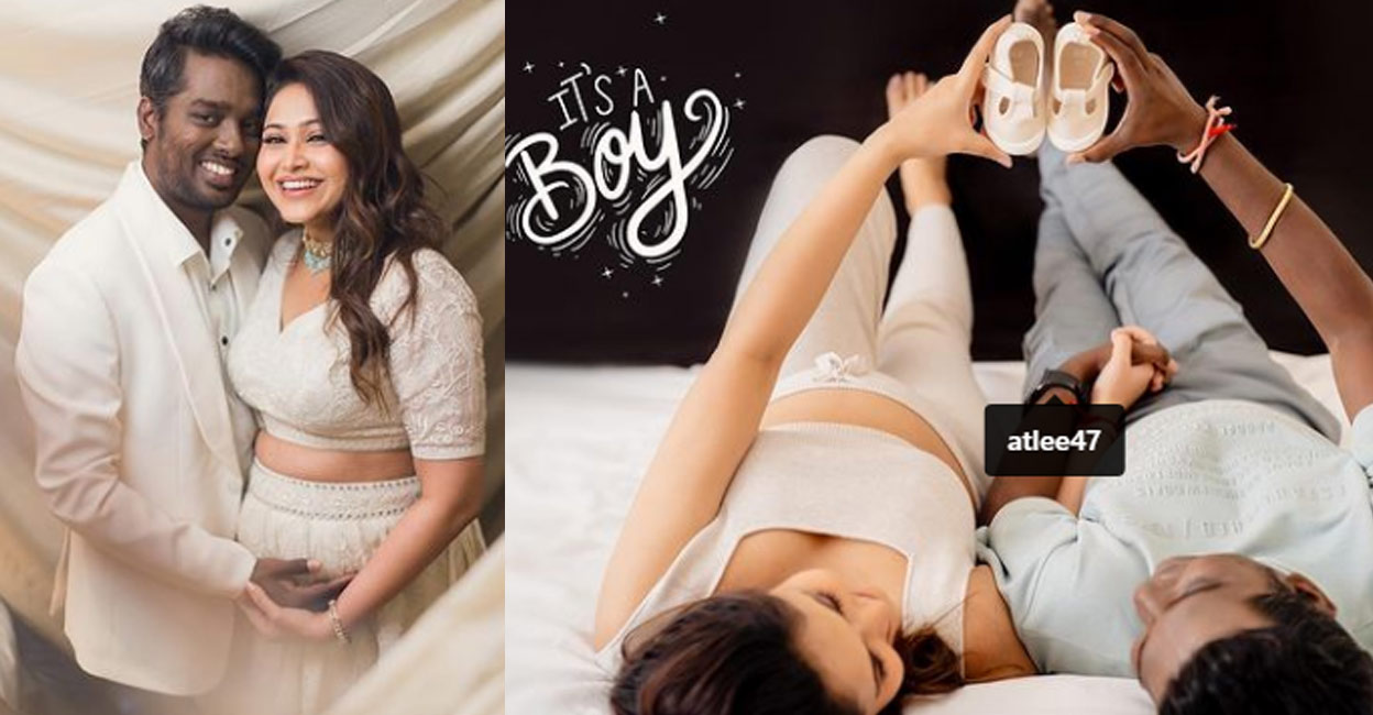 atlee-priya-mohan The couple had announced their pregnancy only recently. Photos: Instagram | atlee47
