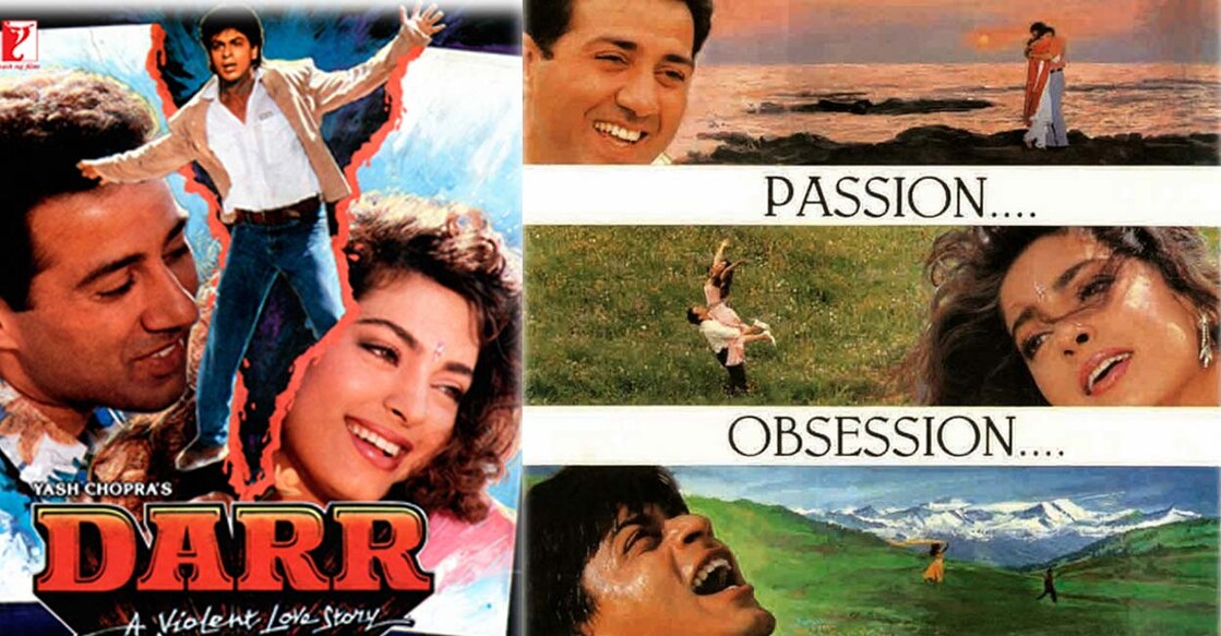 Shah Rukh revealed how he used to bounce off crazy ideas to nail his villainous act in the Yash Chopra blockbuster. Movie posters: Imdb