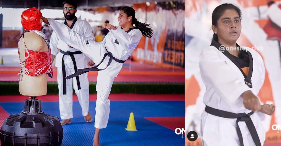 She recently started polishing her skills at a training centre in Kochi. Photo: Instagram | onestep.club