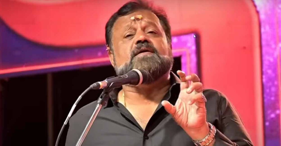 A screenshot from Suresh Gopi's controversial Sivaratri speech. 