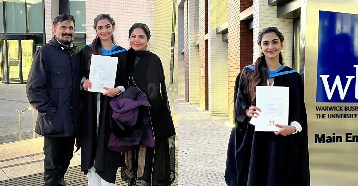 Asha and her daughter appeared together for the first time in 'Khedda'. Photo: Instagram