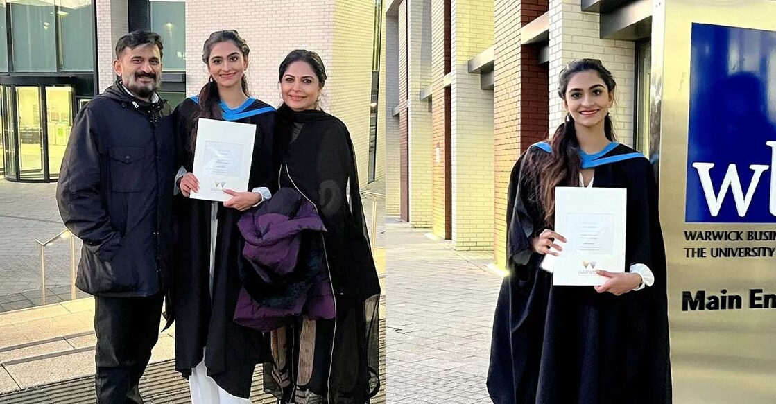 Asha and her daughter appeared together for the first time in 'Khedda'. Photo: Instagram
