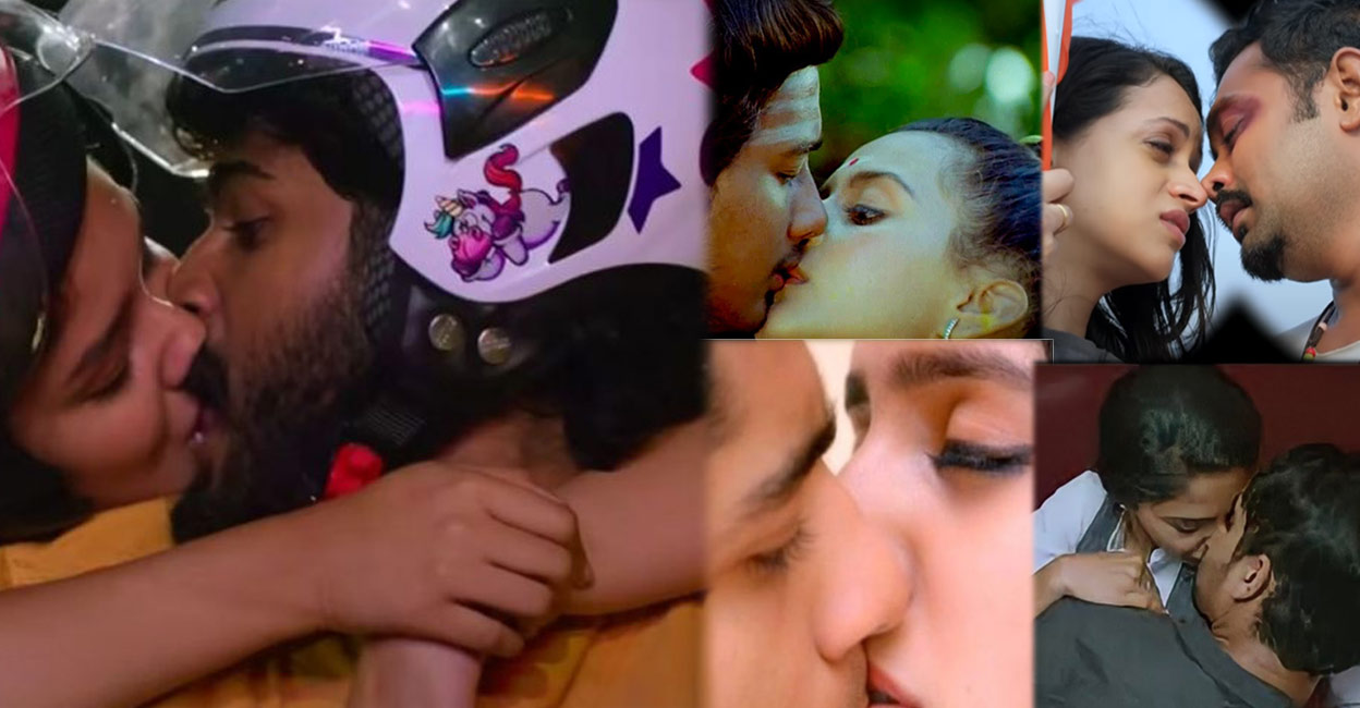 lip-lock-scenes The song 'Indraneelimayolam' from Vaishali, which features Suparna Anand and Sanjay Mitra, had several sensuous scenes, including a lip-lock scene. Photo: YouTube