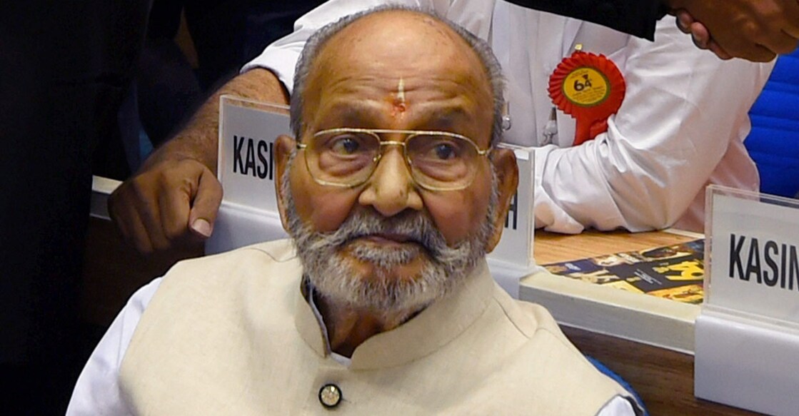 The five-time National award winner is behind many iconic films like ‘Sankarabharanam', ‘Sagara Sangamam’ etc in Telugu and Tamil. Photo: PTI | Shahbaz Khan)