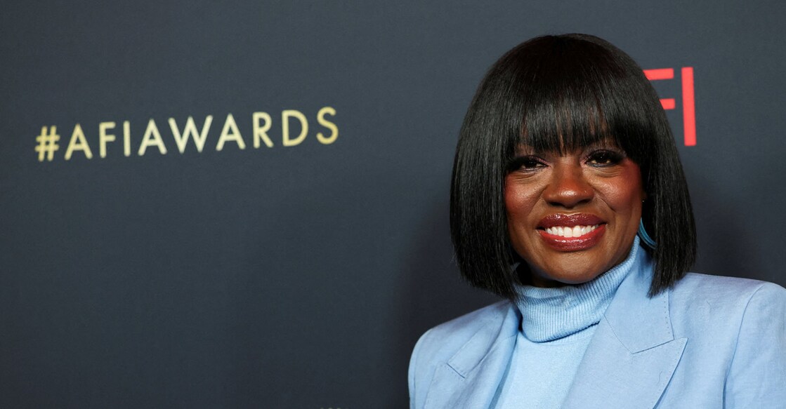 Davis was the only female nominee in her category this year alongside big names Lin-Manuel Miranda, Questlove, Mel Brooks and Jamie Foxx. Photo: Reuters | Mario Anzuoni