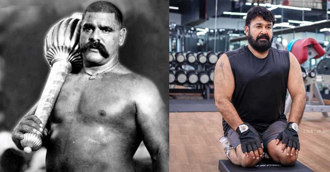 Picture from the sets of 'Malaikottai Valiban'