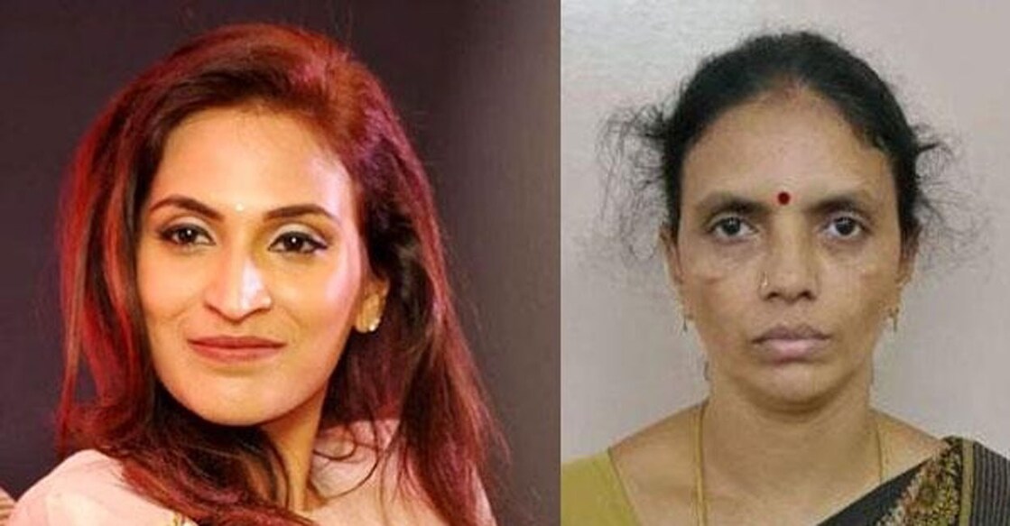 Aishwarya Rajinikanth (left), domestic help Eswari (right). Photo: IANS