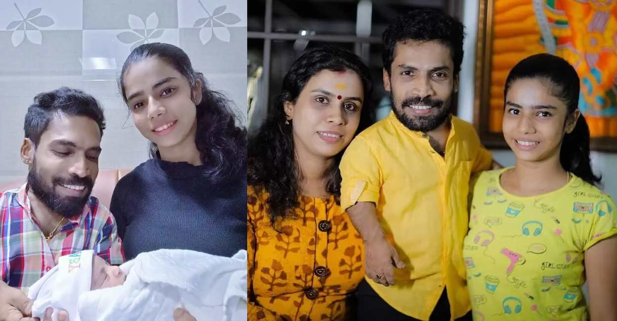 Pakru's elder daughter Deeptha was born on April 14, 2009. Photo: Guinness Pakru | Facebook