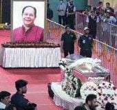 Mortal remains of actor-politician Innocent taken to Irinjalakuda for public homage