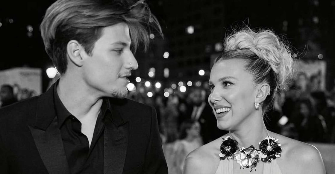 Jake also took to his Instagram page to share a series of snaps of the happy couple as he wrote, "Forever." Photo: Instagram/Millie Bobby Brown