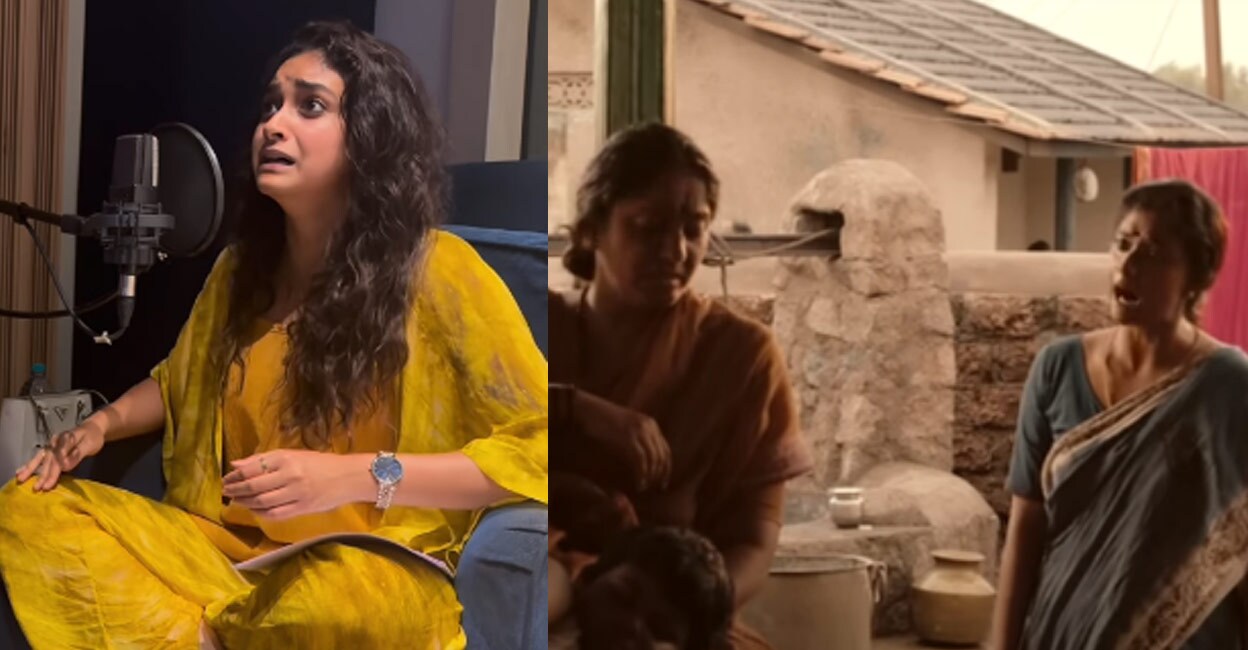The scene has gone viral on social media. Photo: Video stills | Instagram | keerthysureshofficial