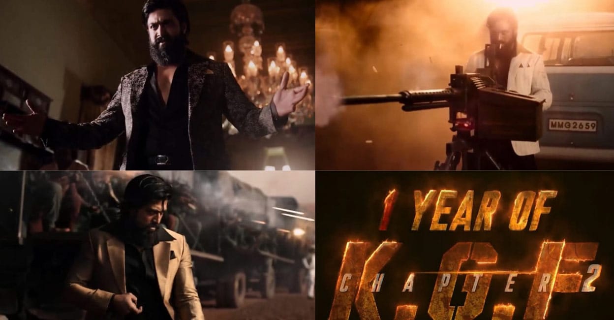 KGF 2 The film had a massive opening collection of Rs 54 crore in the Hindi market. Photo: Imdb