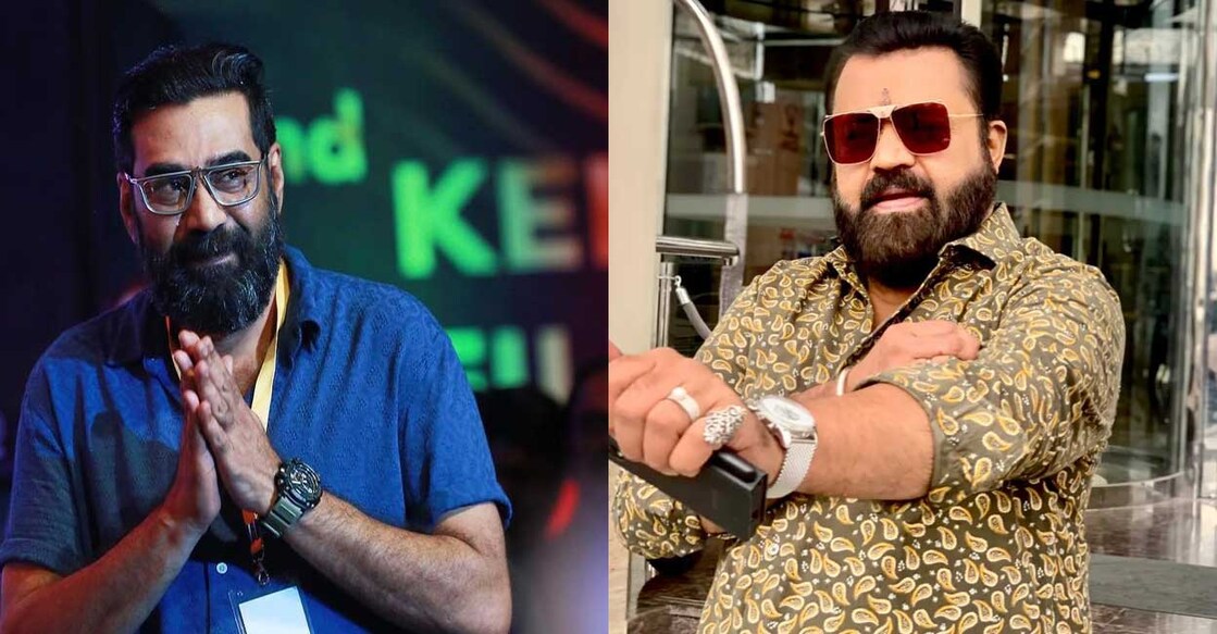 Actors Biju Menon and Suresh Gopi. Photo: Instagram/Biju Menon/Suresh Gopi
