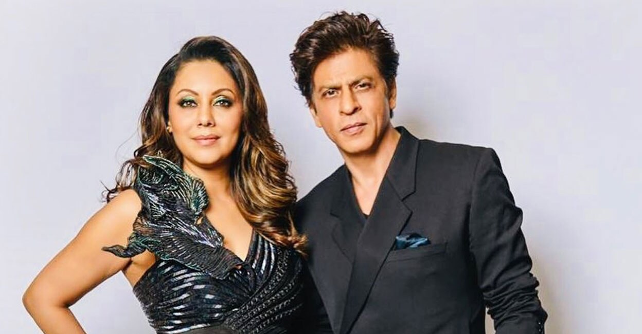 Gauri Khan, Shah Rukh Khan. Photo: Instagram/Gauri Khan