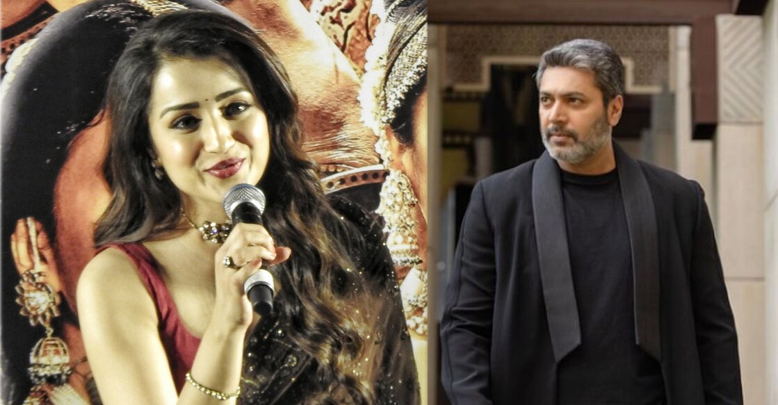 Jayam Ravi and Trisha play prominent roles in the film. Photos: Instagram | Imdb