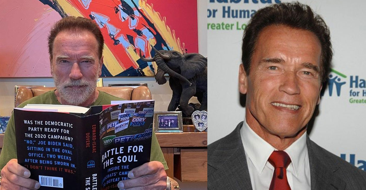 Governor Arnold Schwarzenegger arrives at "Building A Greater Los Angeles" Gala to benefit Habitat for Humanity at the Beverly Hilton Hotel on September 30, 2008 in Beverly Hills, California. Arnold Schwarzenegger. Photo: Instagram
