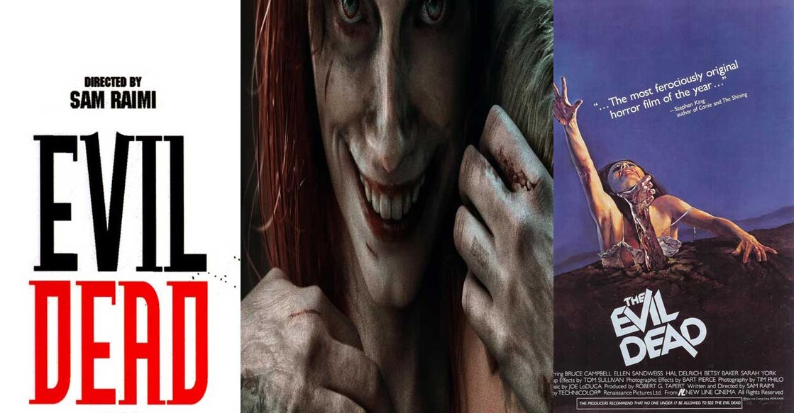Posters of Evil Dead movies. Photo: IMDb