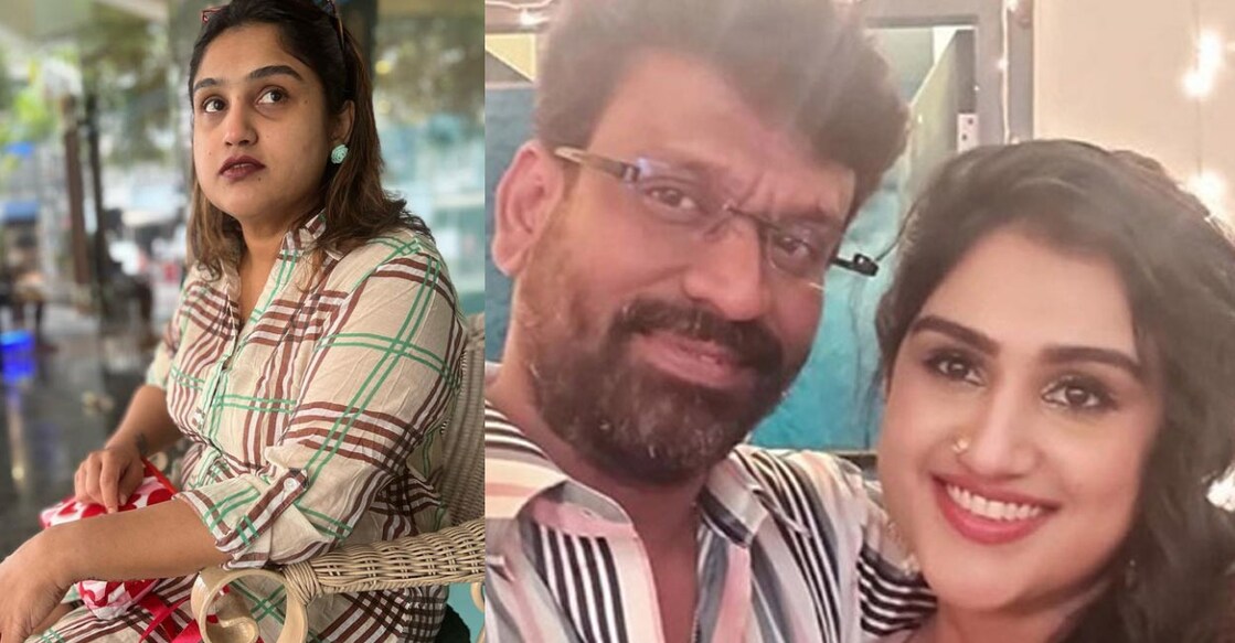 Vanitha got married to Peter in 2020. File photos