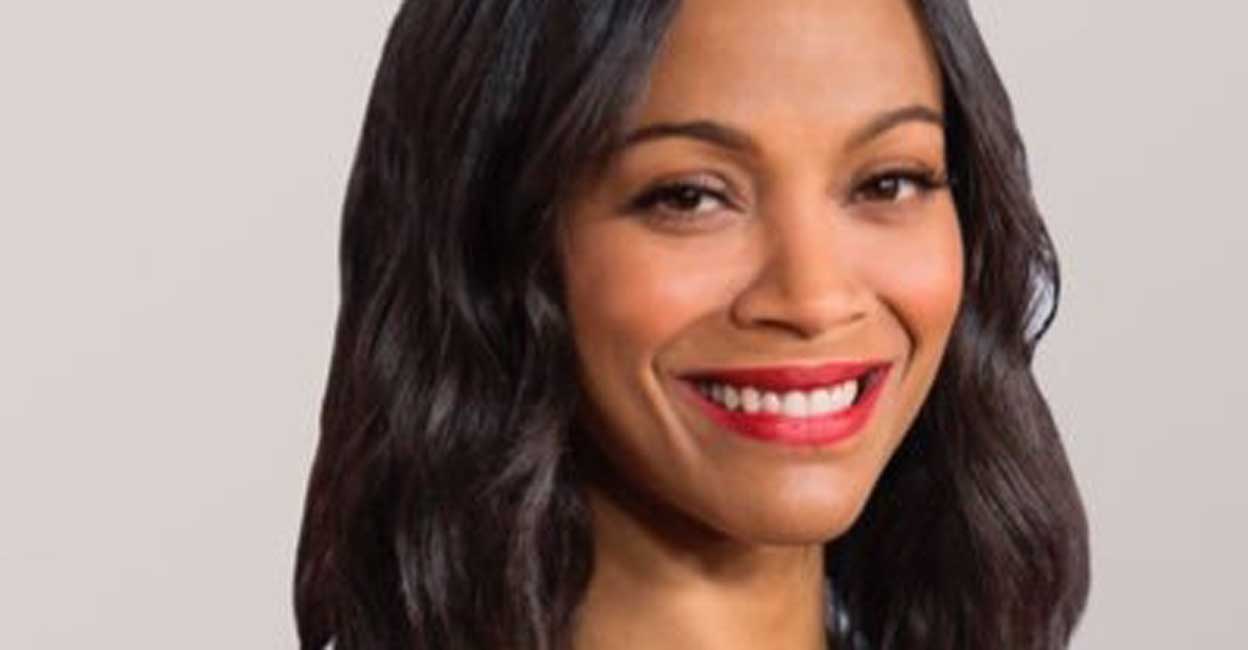 Actress Zoe Saldana. Photo: IANS