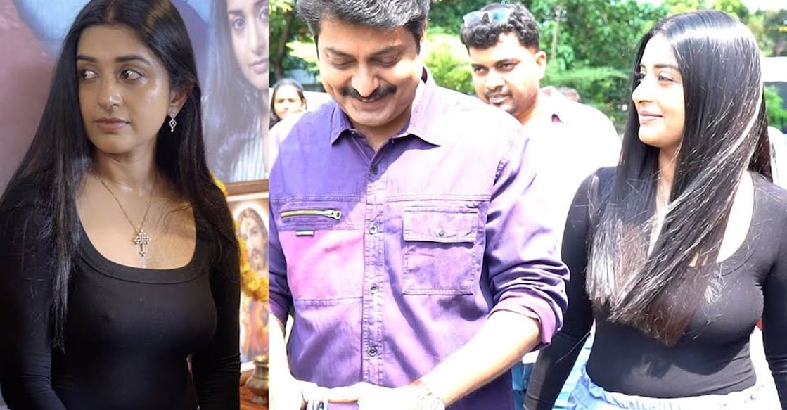 This is Meera Jasmine's second venture after she made a comeback to Mollywood with the Sathyan Anthikad film 'Makal'.