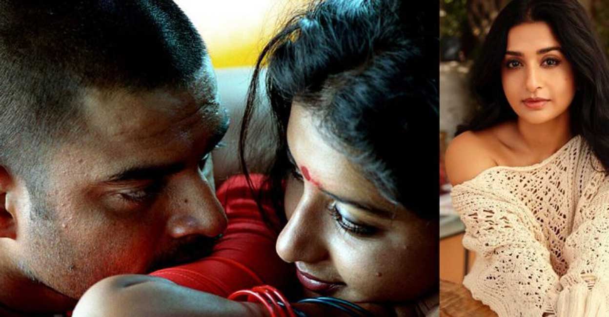 Meera Jasmine, Madhavan Meera's latest Malayalam film is ‘Queen Elizabeth’ directed by M Padmakumar in which she is paired with Narain. Photo: Manorama