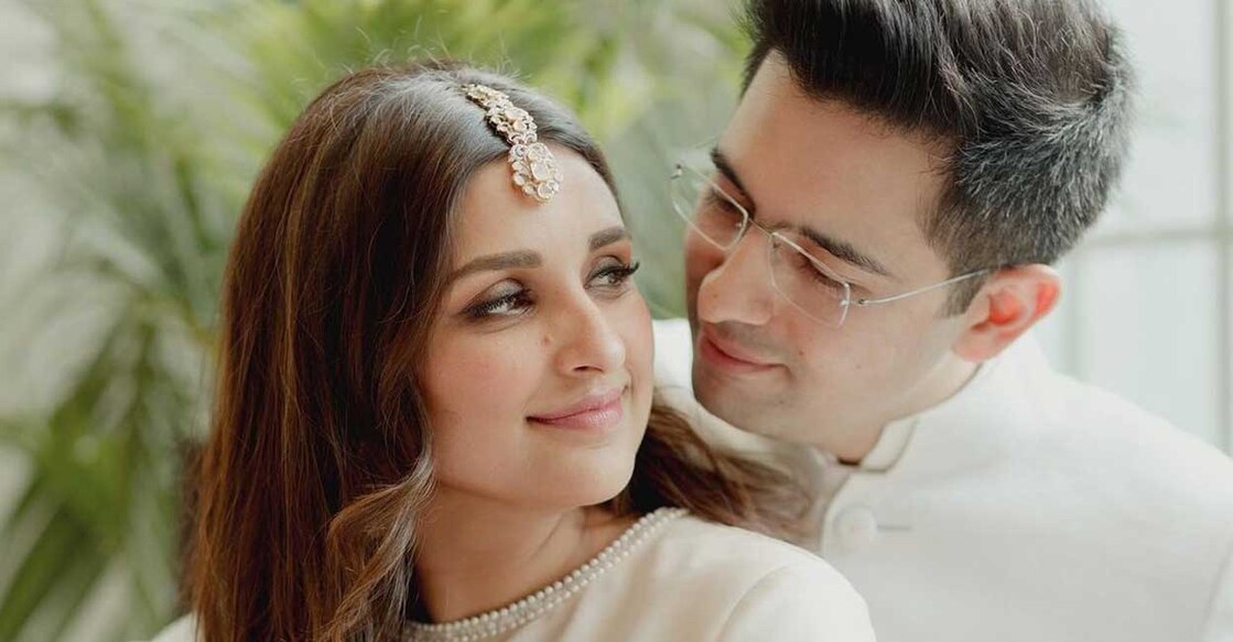 Parineeti and Raghav. Photo: Parineeti Chopra/Instagram