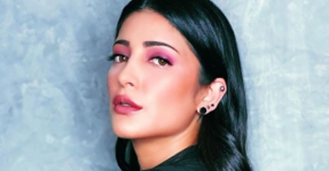 On the work front, Shruti awaits the release of her international project 'The Eye'. Photo: IANS